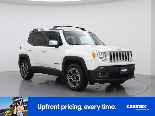 White 2015 Jeep Renegade Limited
