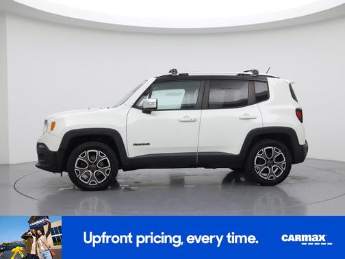 White 2015 Jeep Renegade Limited