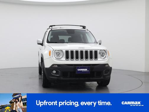 White 2015 Jeep Renegade Limited