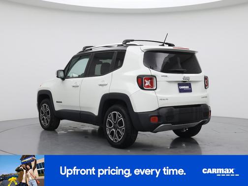 White 2015 Jeep Renegade Limited