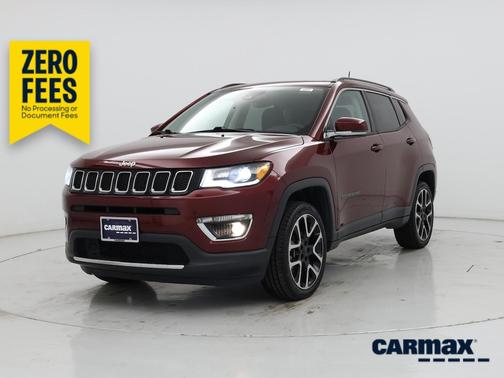 Red 2020 Jeep Compass Limited