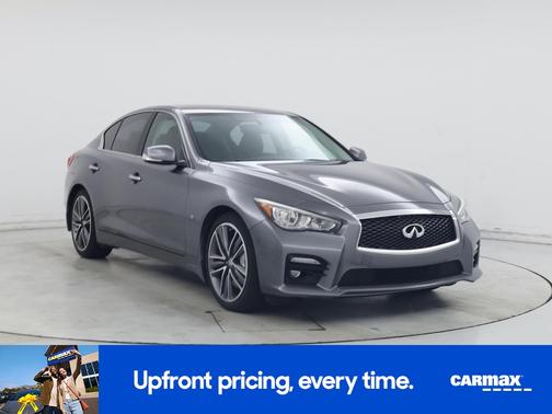 Gray 2014 INFINITI Q50 Sport