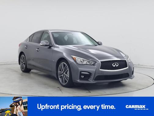 Gray 2014 INFINITI Q50 Sport