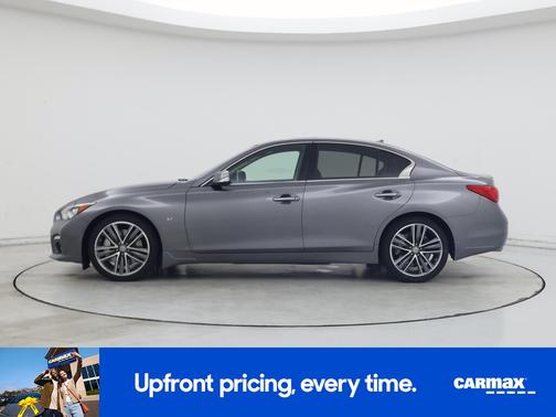 Gray 2014 INFINITI Q50 Sport