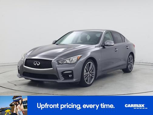 Gray 2014 INFINITI Q50 Sport
