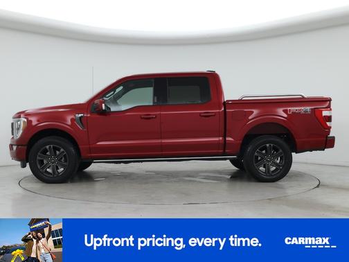 Red 2021 Ford F-150 Lariat