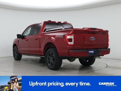 Red 2021 Ford F-150 Lariat