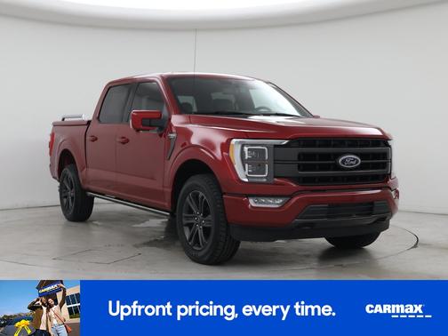 Red 2021 Ford F-150 Lariat