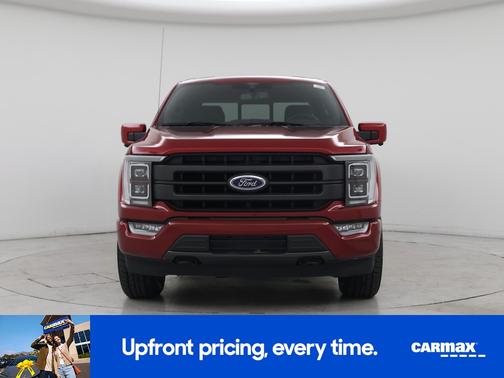 Red 2021 Ford F-150 Lariat