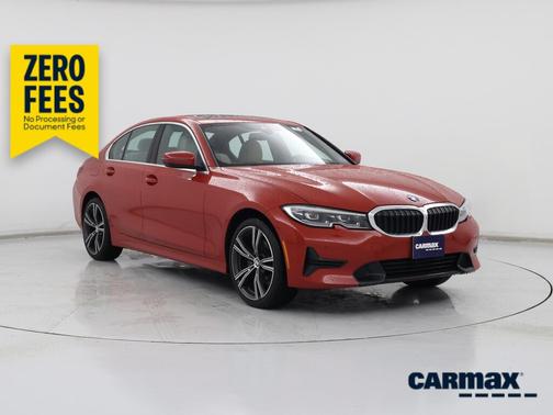 Red 2022 BMW 330 I xDrive