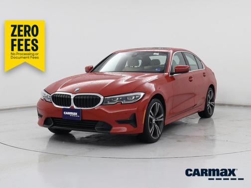 Red 2022 BMW 330 I xDrive