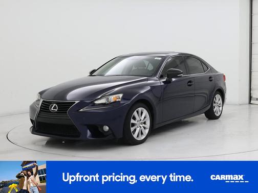 Blue 2014 Lexus IS 250