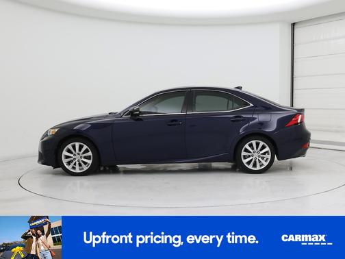 Blue 2014 Lexus IS 250
