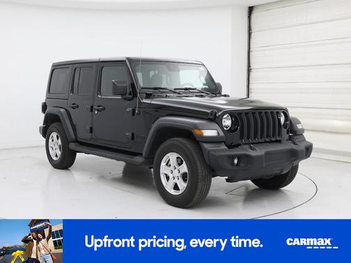 Black 2022 Jeep Wrangler Unlimited Sport