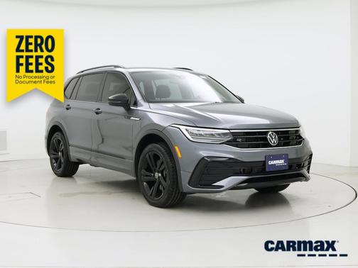 Gray 2024 Volkswagen Tiguan SE R-Line Black