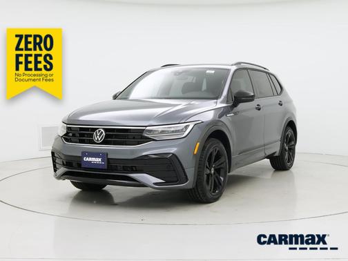 Gray 2024 Volkswagen Tiguan SE R-Line Black