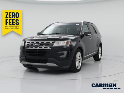 Black 2016 Ford Explorer Limited