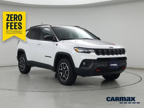 White 2025 Jeep Compass Trailhawk