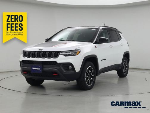 White 2025 Jeep Compass Trailhawk