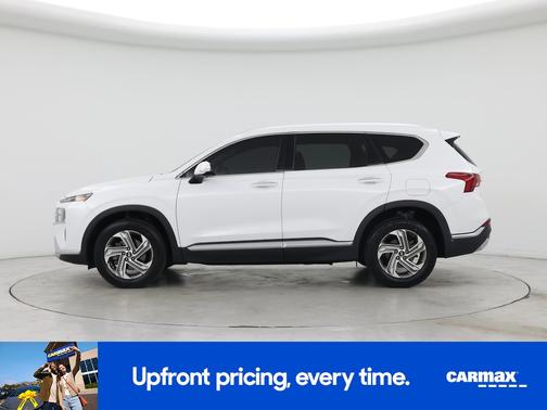 White 2022 Hyundai SANTA FE SEL