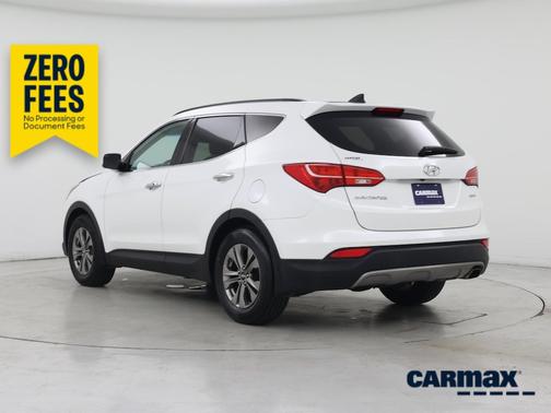 White 2015 Hyundai Santa Fe Sport