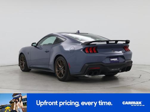 Gray 2025 Ford Mustang Dark Horse