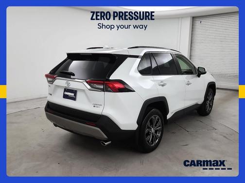 White 2025 Toyota RAV4 Hybrid Limited