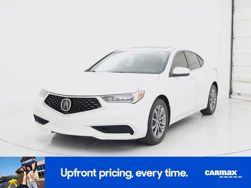 White 2020 Acura TLX Technology