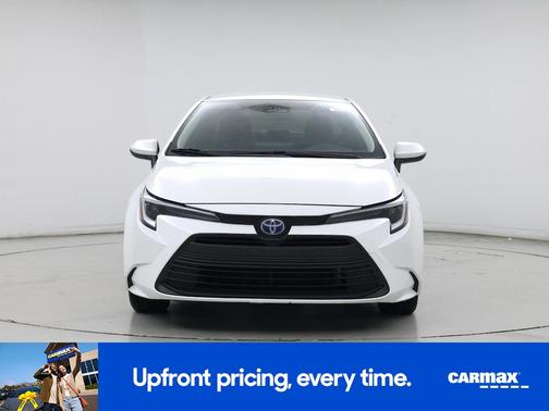 White 2024 Toyota Corolla Hybrid LE