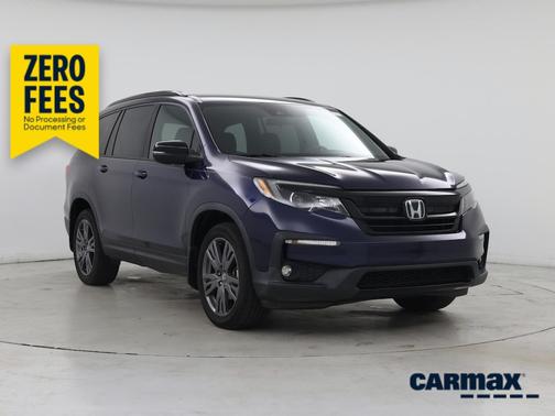 Blue 2022 Honda Pilot Sport