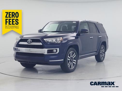 Blue 2017 Toyota 4Runner Limited