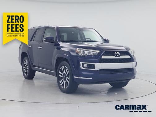 Blue 2017 Toyota 4Runner Limited