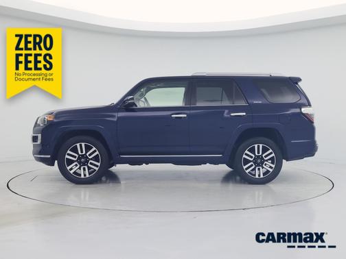 Blue 2017 Toyota 4Runner Limited