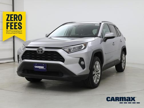 Silver 2021 Toyota RAV4 XLE Premium