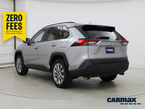 Silver 2021 Toyota RAV4 XLE Premium