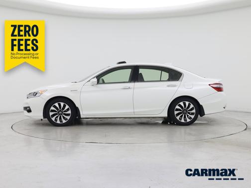 White 2017 Honda Accord Hybrid EX-L