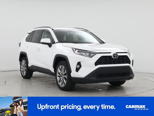 White 2020 Toyota RAV4 XLE