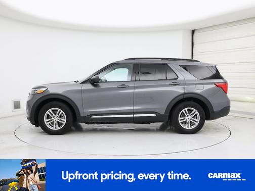 Gray 2023 Ford Explorer XLT
