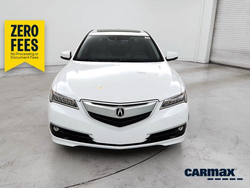 White 2015 Acura TLX
