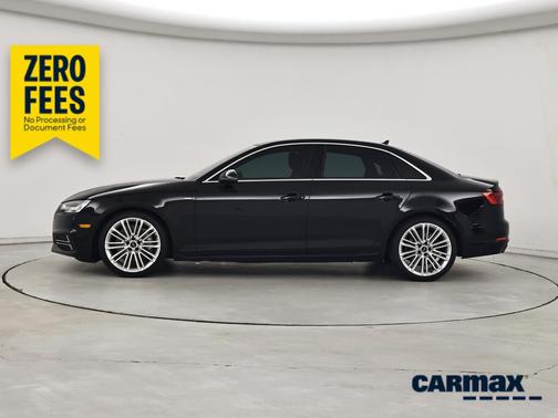 Black 2017 Audi A4 Premium Plus