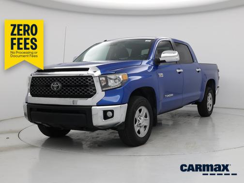 Blue 2018 Toyota Tundra SR5