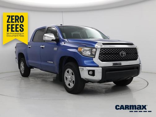Blue 2018 Toyota Tundra SR5
