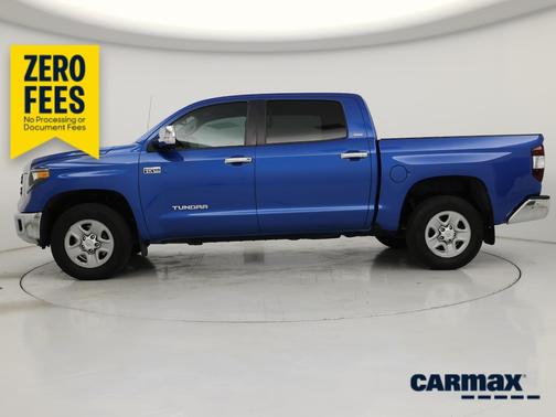 Blue 2018 Toyota Tundra SR5