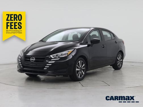 Black 2025 Nissan Versa SV