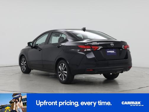 Black 2025 Nissan Versa SV
