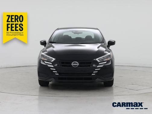 Black 2025 Nissan Versa SV