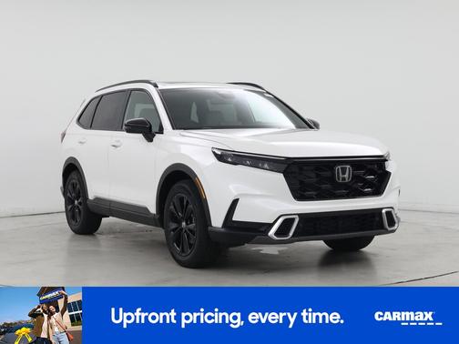 White 2026 Honda CR-V Hybrid Sport Touring