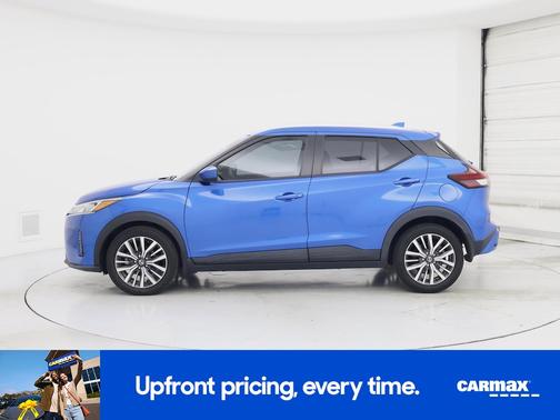Blue 2021 Nissan Kicks SV