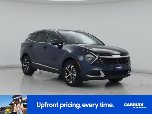 Blue 2023 Kia Sportage Hybrid EX