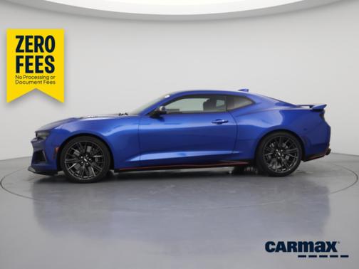 Blue 2017 Chevrolet Camaro ZL1